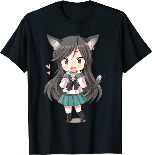 Discover Cat Girl Sexy T-Shirt Anime