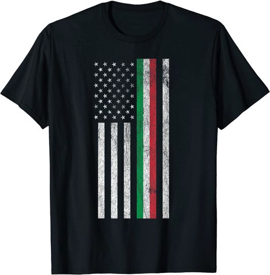 Discover Italian American Flag T-shirt