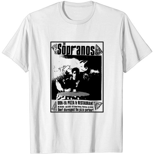 Discover The Sopranos Ooh-Fa Pizza T-Shirts