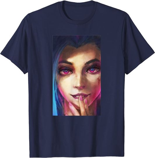 Discover Arcane Legends of Jinxx - The Legends Of Powder Anime Art T-Shirt