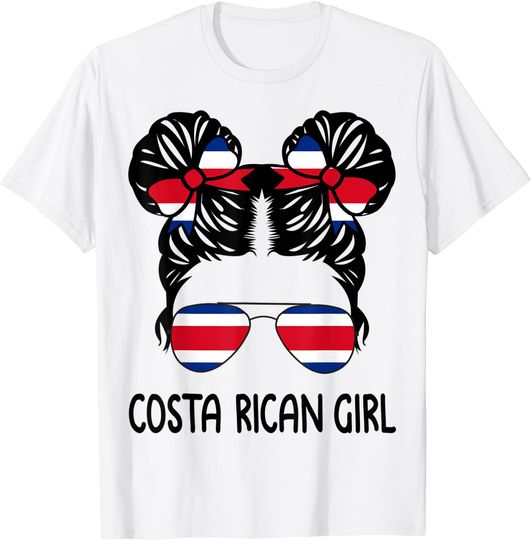 Discover Costa Rican Girl Pride T-Shirt