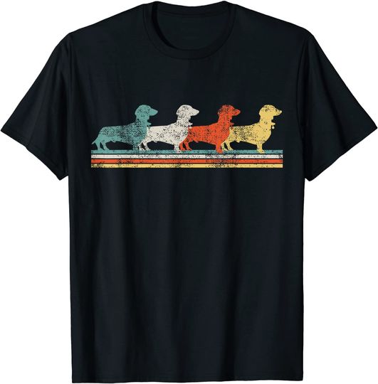 Discover Cartoon Dachshund T-Shirt Wiener Weiner Doxie