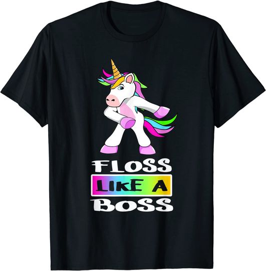 Discover Unicorn Dance T-Shirt Floss Like a Boss