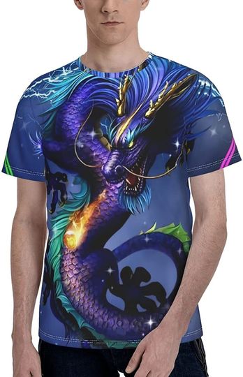 Discover Men's Crew Neck T-Shirts 3D Full Printed