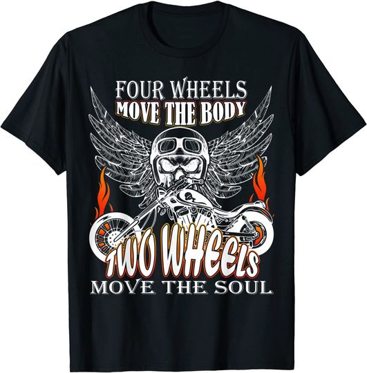 Discover Motorbike motorcyclist biker chopper bike motorcycles T-Shirt
