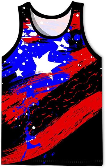 Discover Men's 3D Tank Tops Shirt