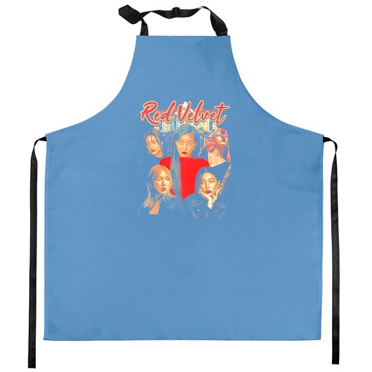Discover Red Velvet K-Pop Kitchen Aprons