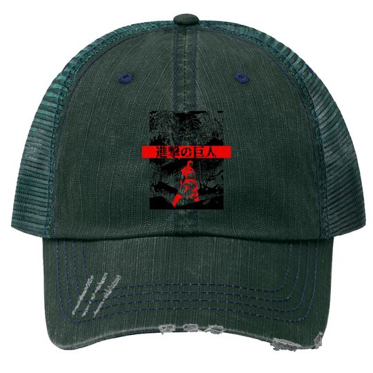 Discover Annie Leonhart Attack On Titan Poster Season 4 Trucker Hats