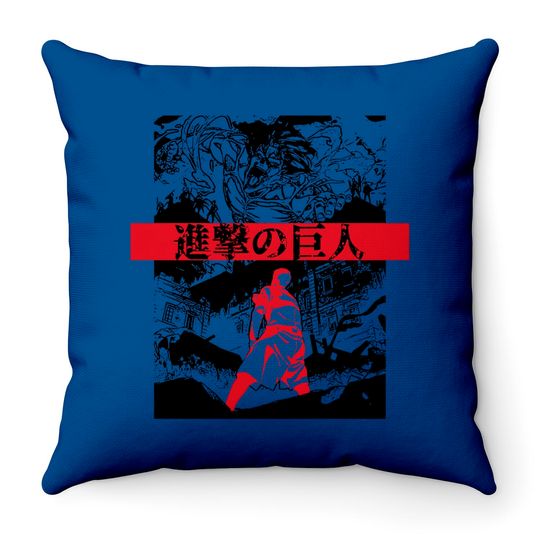 Discover Annie Leonhart Attack On Titan Poster Season 4 Pillows