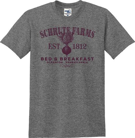 Discover Utopia Sport Schrute Farms Bed & Breakfast Scranton Pennsylvania Est. 1812 Funny T-Shirt
