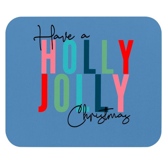 Discover Merry Jingle Jolly Bright Mouse Pads