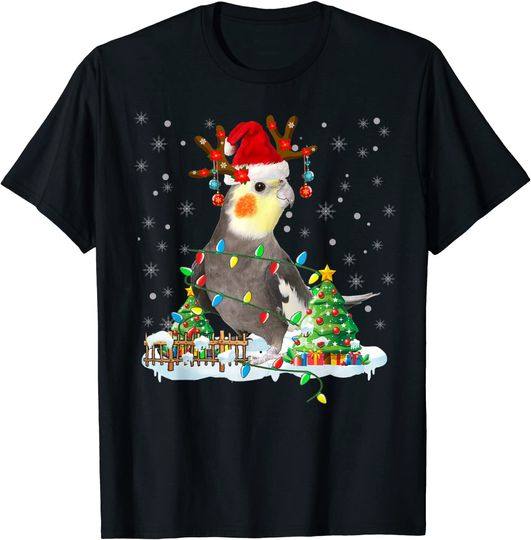 Discover Christmas Cockatiel Lover T-Shirt
