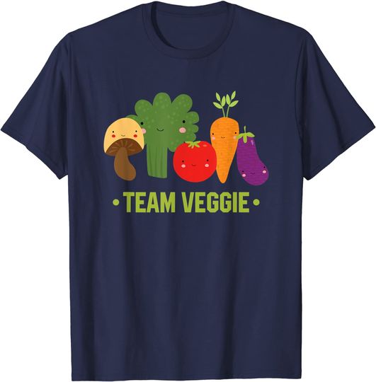 Discover Vegitable T-Shirt Team Veggie Vegan T Shirt Vegetable Gardener Gardening
