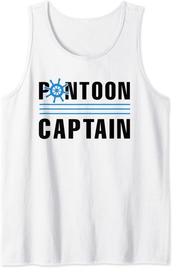 Discover Pontoon Captain Tank Top Gift