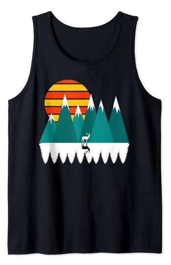 Discover Awesome Geometric Outdoor Mountain Tank Top