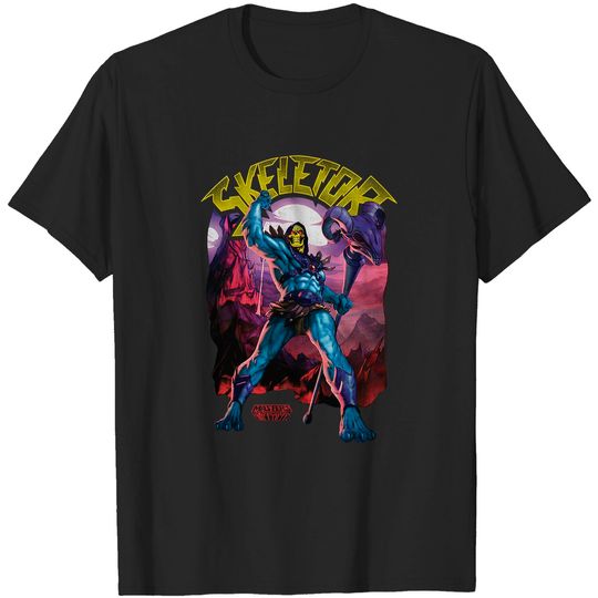 Discover Men's Skeletor Face T-Shirts