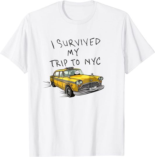 Discover I Survived My Trip to NYC Tom Holland Inspired T-Shirt