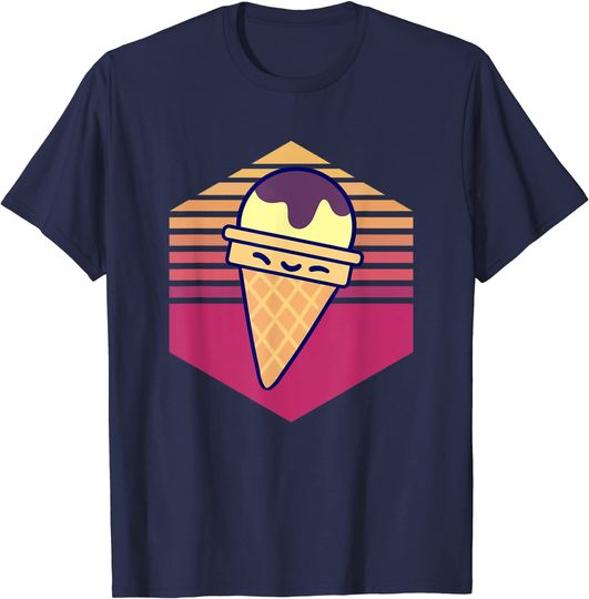 Discover Kawaii Ice Cream T-Shirt Vintage