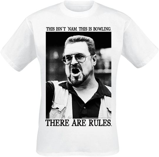 Discover The Big Lebowski There are Rules T-Shirt