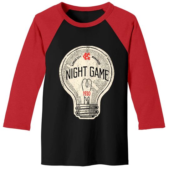 Discover Negro Leagues First Night Game Baseball Tee