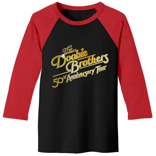 Discover The Doobie Brothers 50th Anniversary Tour Baseball Tee