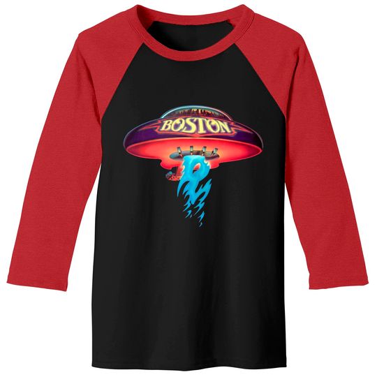 Discover Boston Rock Band Mans Soft Baseball Tee