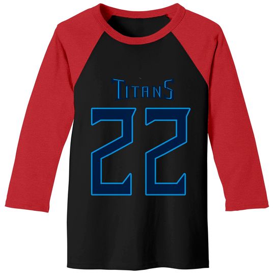 Discover Tennesese Titan Derrick Henry 22 Baseball Tee