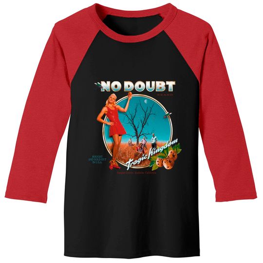 Discover No Doubt Tragic Kingdom Baseball Tee