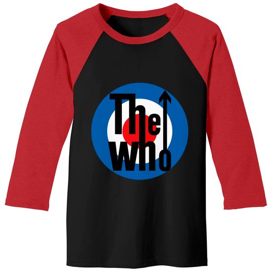 Discover The Who Official Classic Target Logo Baseball Tee