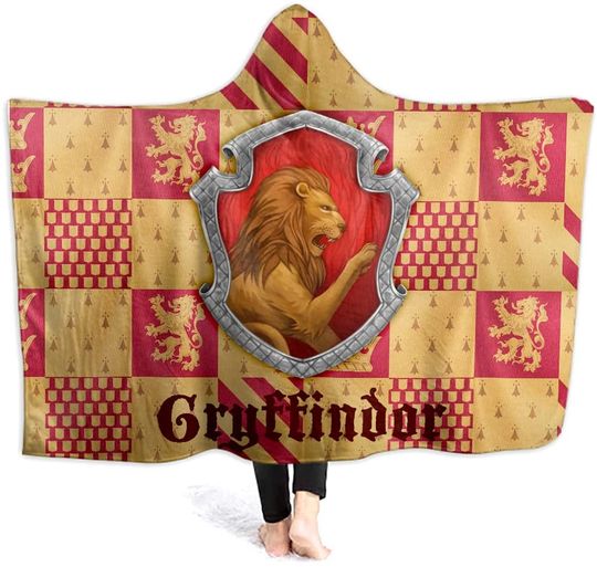 Discover Anime Cosplay School of Witchcraft and Wizardry Badge 3D Print Hooded Blanket