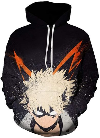 Discover Luc1fer My Hero Academia 3D Printed With The Japanese Anime Hoodies For Men's