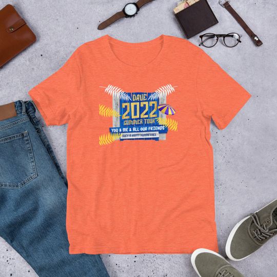 Discover Dave 2022 Tour - t-shirt