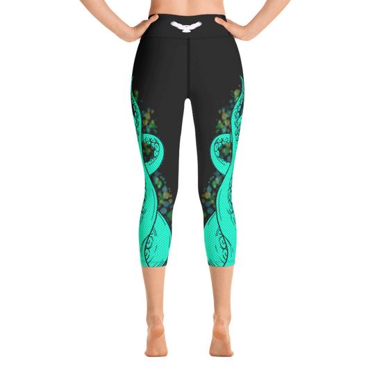 Discover Tentacle Yoga Capri Leggings