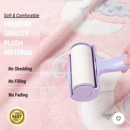 Discover Hooded Blanket Pink Glow in The Dark Blanket for Girls