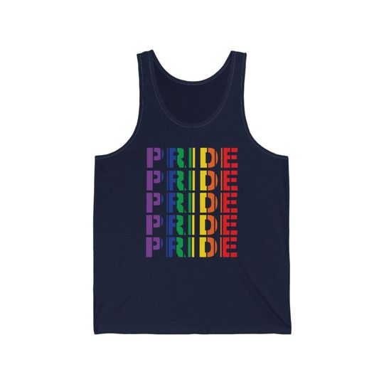 Discover Pride Month Tank Top - Unisex Jersey Tank