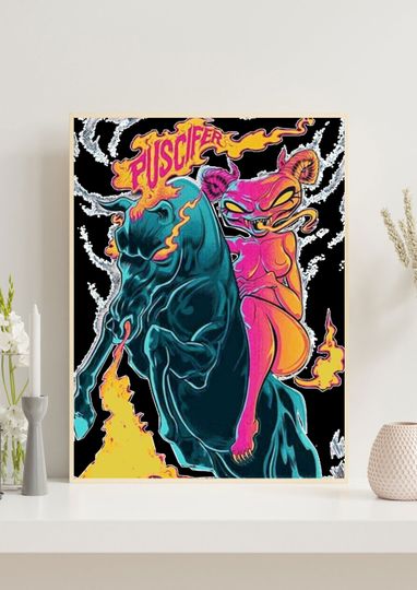 Discover Puscifer Concert Poster - Rock Band Fan Art
