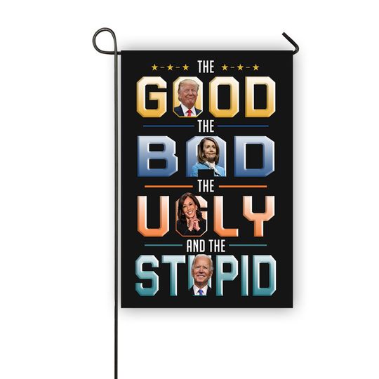 Discover Anti Biden Garden Flag