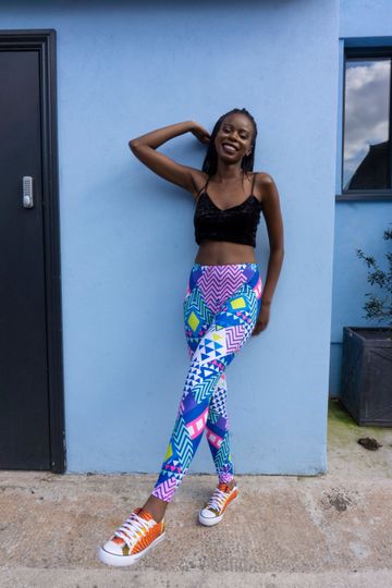 Discover Printed Leggings, High Waist Leggings