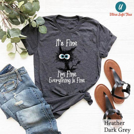 Discover I'm Fine Everything Is Fine Shirt
