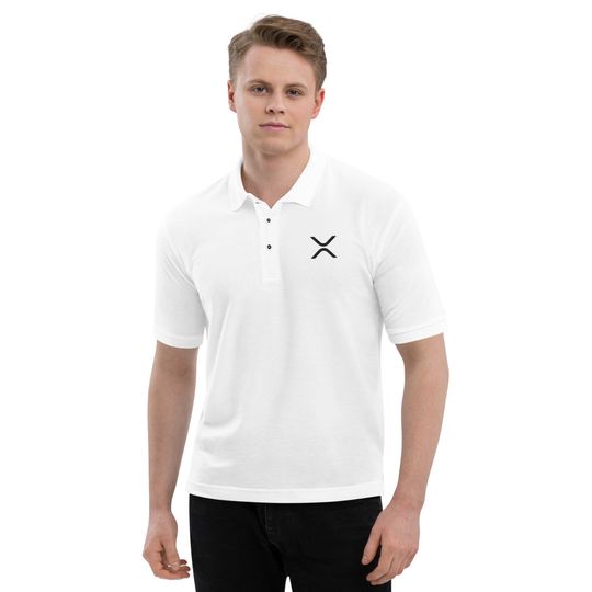 Discover XRP Crypto Premium Polo | Embroidered Shirt