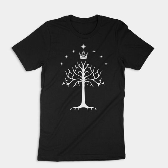 Discover White Tree of Gondor Shirt, Minas Tirith