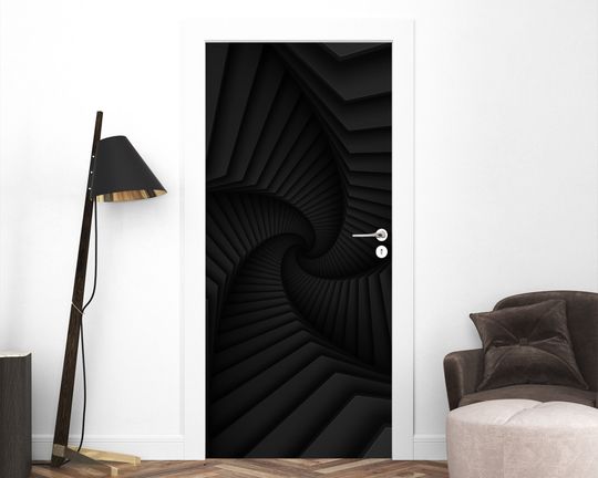 Discover Abstract door Self-adhesive Door Stickers