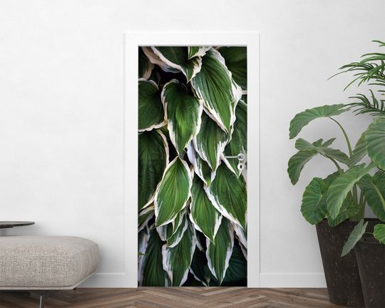 Discover Leaves Self-adhesive Door Stickers