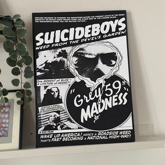 Discover Grey Day Tour 2022 Poster, Suicideboys Concert 2022 Poster