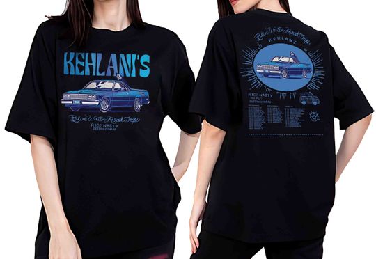 Discover Kehlani Blue Water Road Tour 2022 Shirt, Blue Water Road Shirt