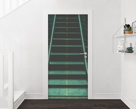 Discover Door vinyl Self-adhesive Door Stickers