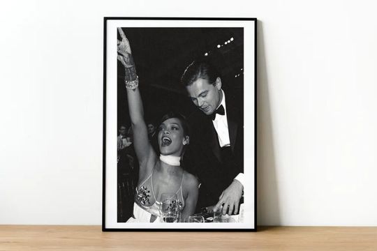 Discover Leonardo DiCaprio, Rihanna Poster- Award Show Photography Print