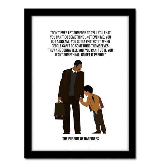 Discover GRAY WALL Good Hope Pursuit Of Happpiness movie  Poster