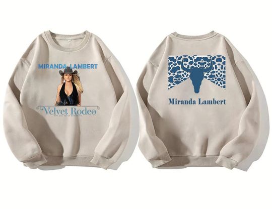 Discover Miranda Lambert Velvet Rodeo The Las Vegas Residency Tour 2023 Country Music Sweatshirt