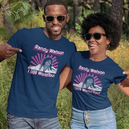 Discover 1988 World Tour Mr Randy Watson Sexual Chocolate T-shirt